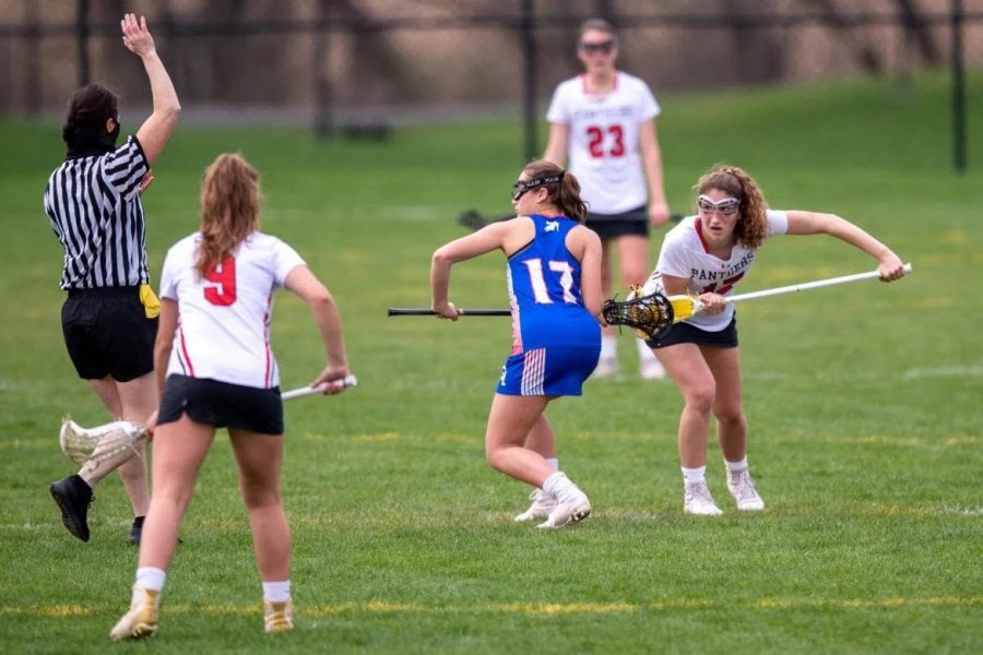 Girl’s lacrosse team starts off season with a nail-biting win