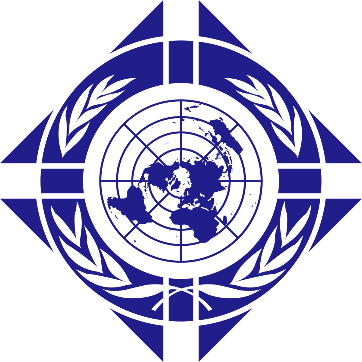 The symbol for Model UN show the world.  The club gives students the opportunity to understand the perspectives of different countries around the world. 