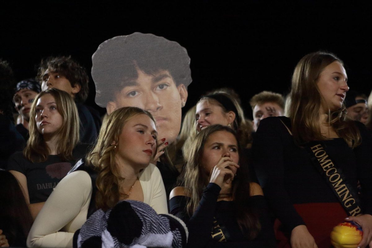 The Jungle brings out some crazy “Fat Heads” to support our varsity players.