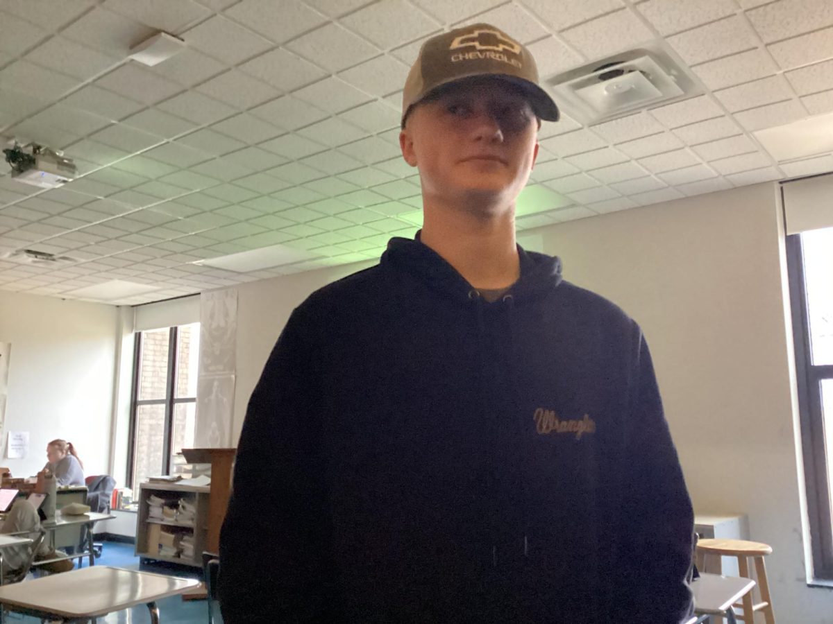 Image: Student Bryce Rudolph
